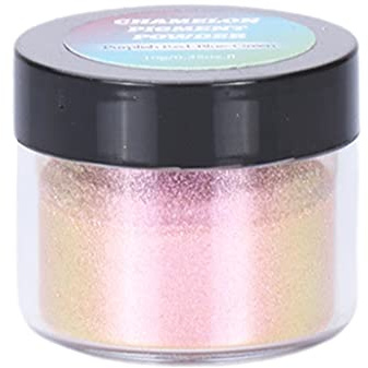 SOFEA Chamäleon-Pulver, Chamäleon-Pulver, Farbverschiebung, Glimmerpulver für Epoxidharz, Perlpigmentpulver zum Bemalen, Seifen, Schleim, 12 Farben