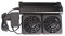 CENPEK Aquarium Chillers Fan Adjustable Aquarium Water Cooling Fan Fish Tank Cooling Fan Marine 2 Fan