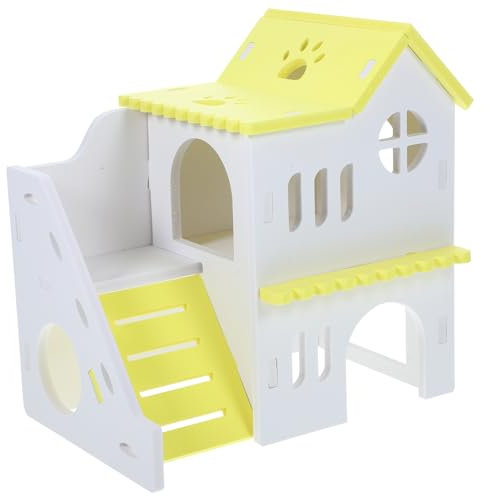 VILLFUL Kleintierhaus Für Hamster Meerschweinchen Und Chinchillas Buntes Versteck Mit Mehreren Kammern Für Sicheren Rückzugsort Spiel Und Entspannung
