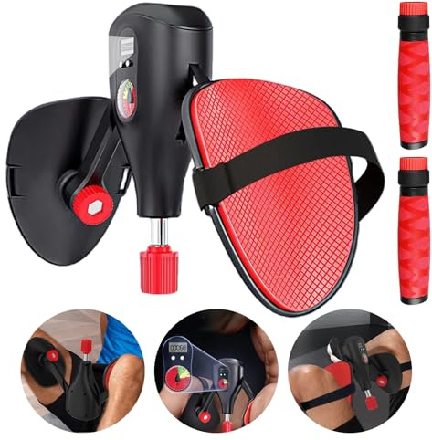 Hip Trainer Exerciseur, Plancher Pelvien Exerciseur, Appareil Musculation Fessier avec Compteur & Réglage De La Résistance, Entraîneur De Muscle Pelvien, Entraîneur Hanches pour Hanches, Jambes