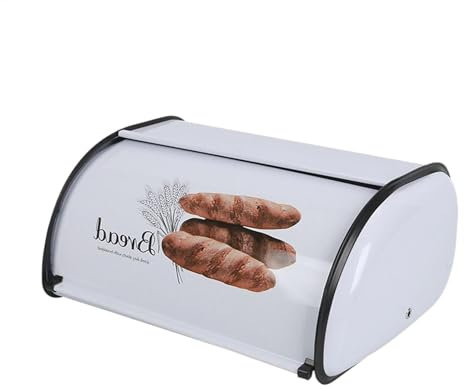 Panera, recipiente de almacenamiento de pasteles vintage, 34,5 x 23 x 14,5 cm, panera casera, compacta y versátil, ideal para tostadas, panes, pasteles, panqueques, bagels, galletas