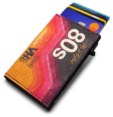 Paprcuts RFID Alu Kartenetui - Dünner Kartenhalter aus kratzfestem Aluminium und reißfestem HiTech Material Tyvek Bis zu 12 Karten & Geldscheine mit RFID Schutz Ultraleicht Unisex | VHS