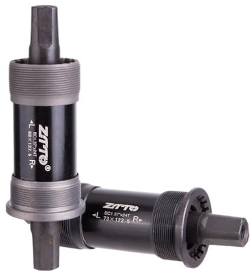 YATINGZHANG Movimento Centrale Perno Quadro Movimento Centrale Conico Quadrato for Bicicletta 103 107 110,5 113 116 118 120 122, 124, 127, mm con Filettatura Inglese(ZTTO 68x107L)