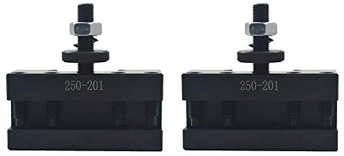 Qusedwey 2 StüCke 250-201 Schnell Werkzeug Halter Dreh- und Planier Werkzeug Halter für Dreh Maschinen