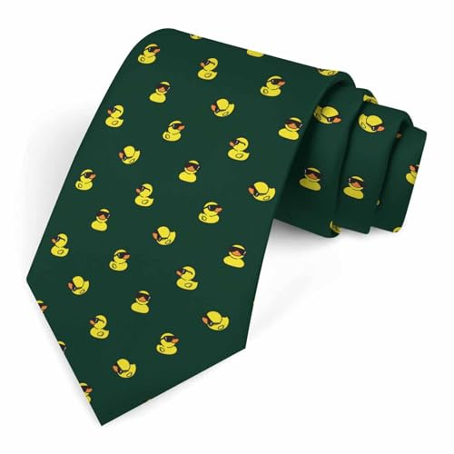 Muntayson Duck Men's Tie Men's Necktie Tie for Men Wedding Holiday Party