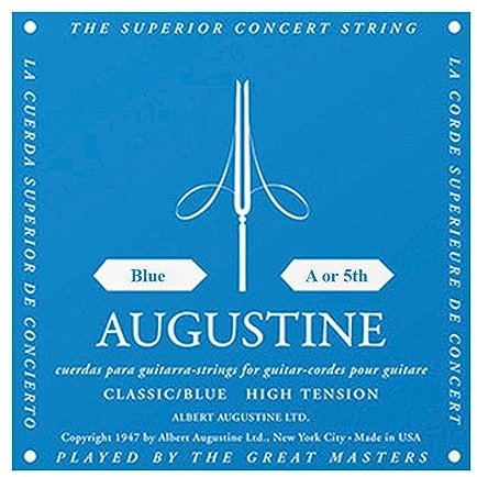AUGUSTINE Blue Einzelsaite A5 Konzertgitarre