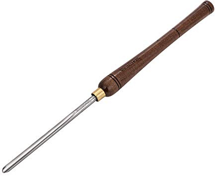 IMOTECHOM 3/8-Inches HSS Outil de tournage ciseaux à bois avec noix manche