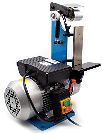 Toplionace Levigatrice Multifunzione da Tavolo con Levigatrice Multifunzione Levigatrice a Nastro Levigatrice per Legno Levigatrice 1500w 2800rpm (220V)