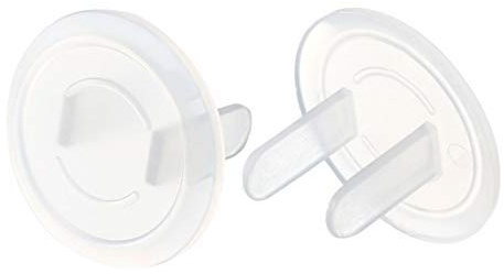 US Standard Power Socket Covers Durable Electrical Protector Round Caps Plug Proof 16 Pcs