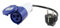 PRENDELUZ Adaptador Industrial – Hembra CETAC a schuko con Cable de 1 Metro