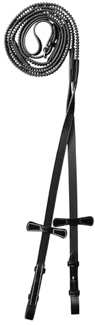ExionPro Redini in biotano Super Grip con protuberanze con tappo a martingala e chiusura a gancio | Alta aderenza e alta resistenza | Nero, marrone