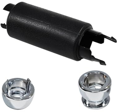 CANTONDZ Mango de freno de estacionamiento Mango de freno de mano cromado Mango de palanca de freno de mano Compatible con MINI Lever R50 R52 R53 R56 R57 R58 R59 34406774436