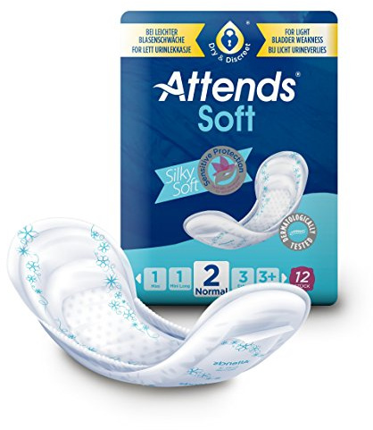 Attends Soft 2 Normal, 96 Einheiten (8 Packungen mit 12 Stück)