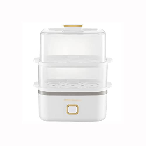 Cuociuova elettrico Cuociuova bianco Spegnimento automatico domestico Cuociuova Macchina per la colazione Cuociuova a singolo e doppio strato a prova di secco Cuociuova rapido