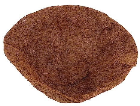 Kisangel Naturkorb Kokoseinlage Blumenkorb Kokoseinlage Blumentopf Kokoseinsätze Kokoseinlage Liner Hängemapel Kokoseinsätze Pflanzkorb Kokoseinsätze Eisen Kokospalmenmatte Hölzern