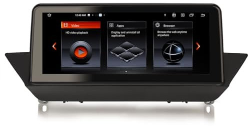 GONFEN 10,25 Zoll IPS Bildschirm Autoradio 8-Kern Android 13 mit GPS Navi für BMW X1 E84 2009-2015 CIC Unterstützt Wireless CarPlay Android AUTO 4GB+64GB Bluetooth 5.0 Idrive SWC WiFi DSP USB DVR DAB+