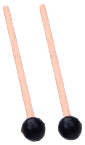 Mikinona Ethereal Drum Mallet - 2 Stück Schlägel Für Marimba Und Schlaginstrumente Perfekt Für Kinder Und Musiker Länge: 14.5 Cm Hochwertiges Synthesematerial