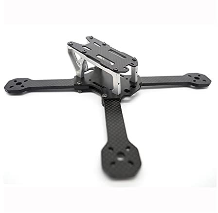XYWOPO FPV Racing Drone FROG 218 Carbon Fiber Quadcopter Rahmen Kit 4mm Arm QAV-XS QAV210 Thor X5 Crusader Quadrocopter-Rahmenarme (Size : Frog Race)
