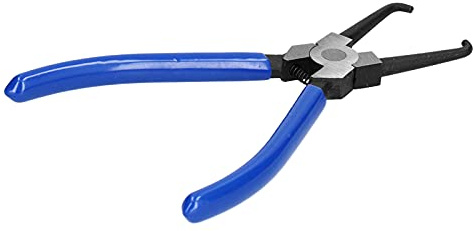 Akozon Ergonomische 7-Zoll-Kraftstoffleitungszange, Kraftstofffilter-Bremssattel, Schlauchklemmen-Clip-Zange aus Kohlenstoffstahl, für Kfz-Reparaturen