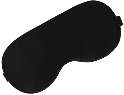 IWOWHERO Silk Schlafmaske Für Augen Tragbare Augenbinde Aus Seide Lichtblockierend Für Reisen Meditation Und Erholsamen Schlaf Für Männer Und Frauen Geeignet