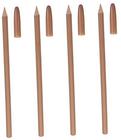 COMPUKAS Wonder 4 Stück Tattoo Concealer Wasserfester Abdeckstift für Augenringe und Narben Hautfarbener Konturenstift mit Highlighter Professionelles Make Up Zubehör für Tätowierer