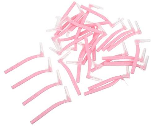 ZUNOXAZ 30 St Interdental Rengöringsverktyg Interdental Rengöringsborste Intertentalborste Inter Tandborstar Interproximal Borste Tandpetare Interdentalborste Pink