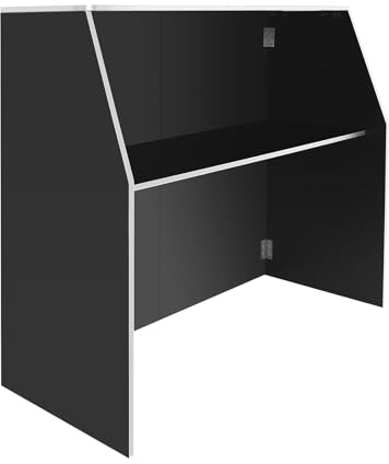 BGSHKAL 47.75 * 19.5 * 42.75in Folding Portable Event Bar, Freestanding Portable Event Bar Table Cabinet Station Practical Latches 110lbs Load Capacity Waterproof for Parties, Picnics, Barbecues