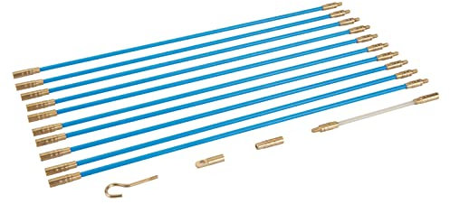 Silverline Tools 633570 - Tubo para cableado eléctrico, 13 pzas 10 x 330 mm, Multi