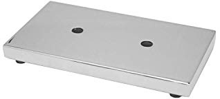SOTECH Möbelfuß Chrom 180 x 100 x 20 mm Schrankfuß Polsterfuß