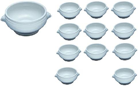 TAMLED Löwenkopf-Suppentasse Kapazität: 0,45 l - 12 Stück Porzellan