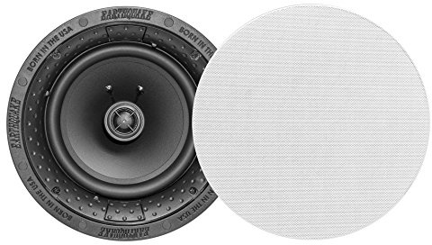 Earthquake Sound R-800 Lot de 2 Haut-parleurs de Plafond 200 W 8 Ohm