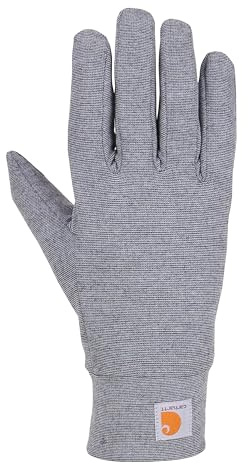Carhartt Women's Heavyweight Force Liner Glove, Shadow Heather, M