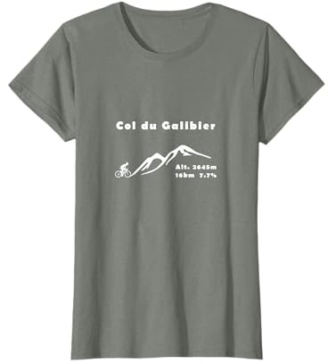 Col du Galibier, vélo, vélo, France, Tour, Alpes T-Shirt
