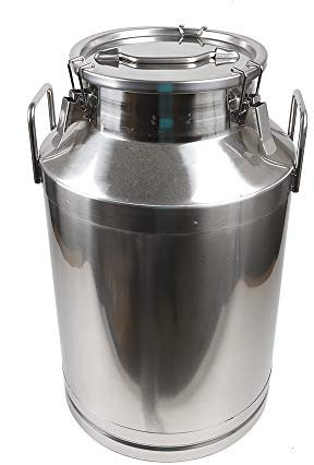 60 l multifunktionaler Edelstahl-Wasserkanister, Milchtopf, Eimer, Flüssigkeitsaufbewahrung, mit luftdicht eingebettetem Silikon, langlebiger und stabiler, verbeulungsbeständiger Behälter for den inte