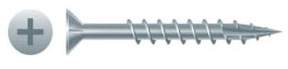 FASTENPOWER #8 x 1-1/2 2 LB/Pack Wood Screws Flat Head Particle Board Screws Type 17 Point w/Nibs Steel Zinc Coated Screws for Particle Board, MDF, Cabinet Hinges, Furniture, Indoor Woodworking