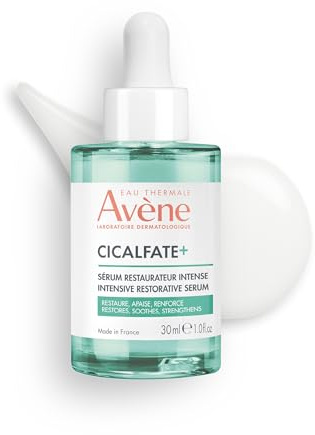 Avène Cicalfate+ Intensive Restorative Serum, Restores & strengthens skin barrier, Barrier serum with Pro-Vitamin B5 for all skin types including sensitive skin, Fragrance-Free, Dermatologist-Tested