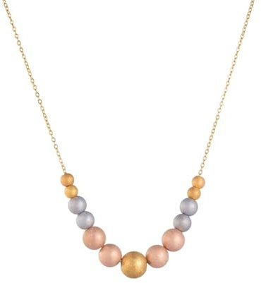 BISONBLUE Necklace Women Pendant Chain Gift Girl Men Fashion Accessories Large Beads Ball Necklace For Women Girl Chain