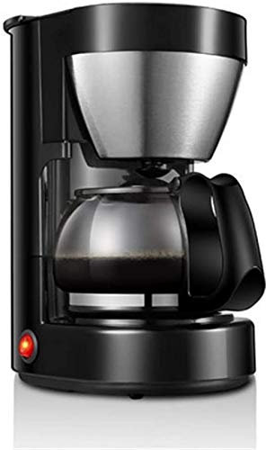 CURZLERH Máquina de café combinada, Panel de Acero Inoxidable, cafetera doméstica, Tetera de Goteo automática pequeña