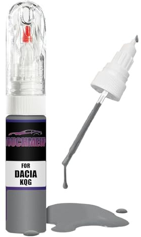 Stylo de retouche pour modèles Dacia GRIS SCHISTE KQG Kit de réparation pour rayures et éclats