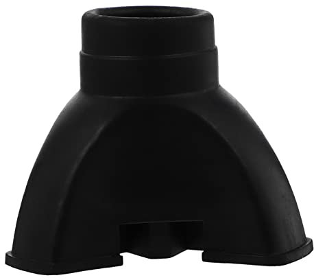 Veemoon 2Pcs Skid Rubber Sleeve for Hiking Sticks Durable Triangular Cane Pads for Trekking Poles Weather Resistant Crutch Foot Mats for Outdoor Use Non Slip Protection