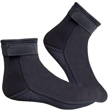 Tauchsocken für Herren und Damen, Tauchen, Schnorcheln, Schwimmen, Surfen, Kajakfahren, Thermo-Anti-Rutsch-Neoprenanzug, 3 mm, Neopren-Schwimmsocken