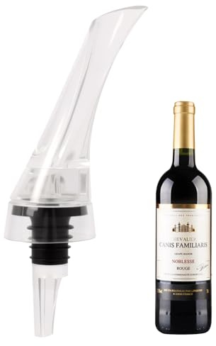 Dekantierausgießer mit Belüfter und Vakuum-Weinpumpe, Tropffreier Weinflaschenausgießer für Rotwein, Schnelle Belüftung und elegantes Design für Weinliebhaber, Kompakt und Praktisch für Unterwegs