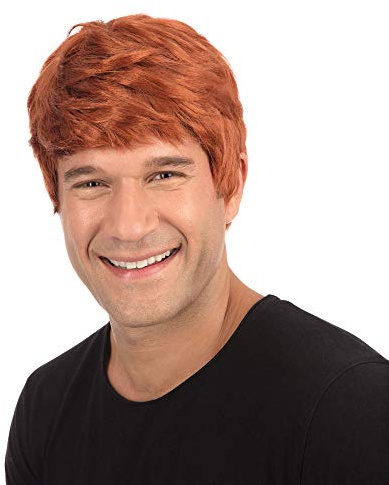 Bristol Novelty BW067 Kurzhaar-Perücke, für Herren, rotblond, Einheitsgröße Halloween