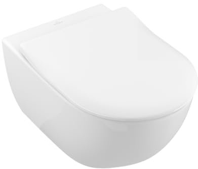 Villeroy & Boch Tiefspül-WC Subway 2.0 Combi-Pack mit WC-Sitz wandhängend spülrandlos