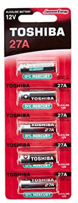 Alkaline Batterie 27A / MN27 / L828 12V SPECIAL/Blister 5St./Toshiba 4904530591662