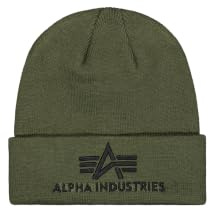 Alpha Industries Unisex 3D Beanie