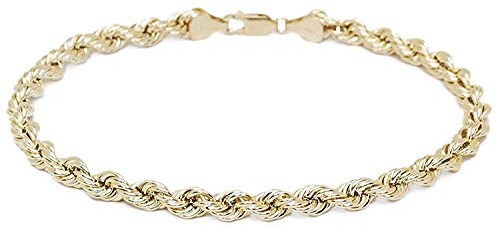 PRINS JEWELS 18 karat 750 Gold Kordel Armband Gelbgold 4.40 mm. Breit