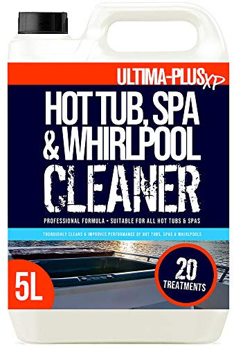 ULTIMA-PLUS XP Hot Tub, Spa and Whirlpool Cleaner - Deeply Cleans to Remove Dirt & Grime - Suitable for all Hot Tubs and Spas (5 Litres)