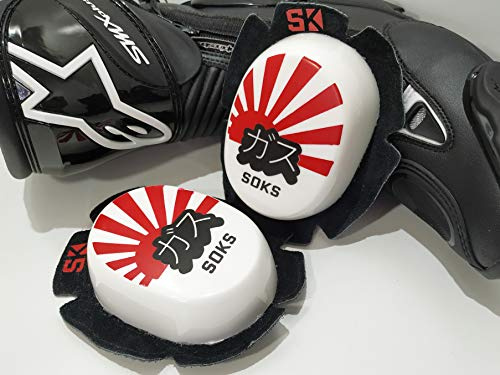 SOKS Deslizaderas para mono | RACE TRIBUTO JAPÓN Blanco