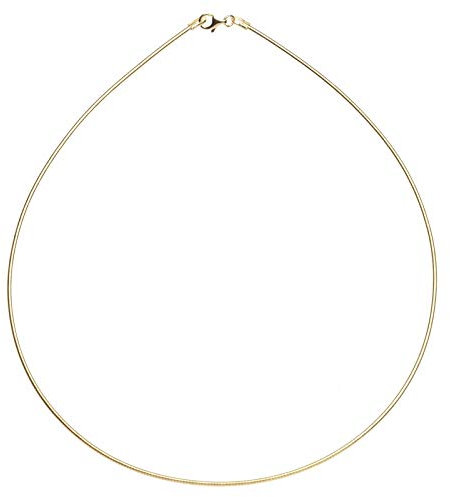 Halsreif - Omega 1,4 mm - Gold 585/000 -,